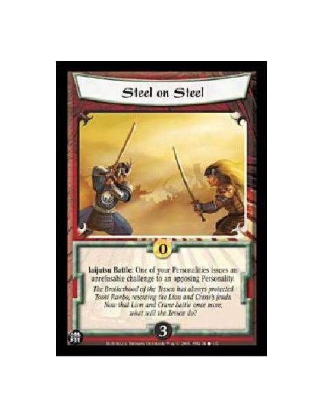 Steel on Steel  - Iaijutsu Battle: One of your Personalities issues an unrefusable challenge to an opposing Personality.