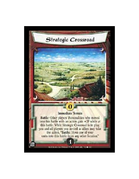 Strategic Crossroad  - Immediate TerrainBattle: Other players' Personalities who moved into this battle with an action gain +2F