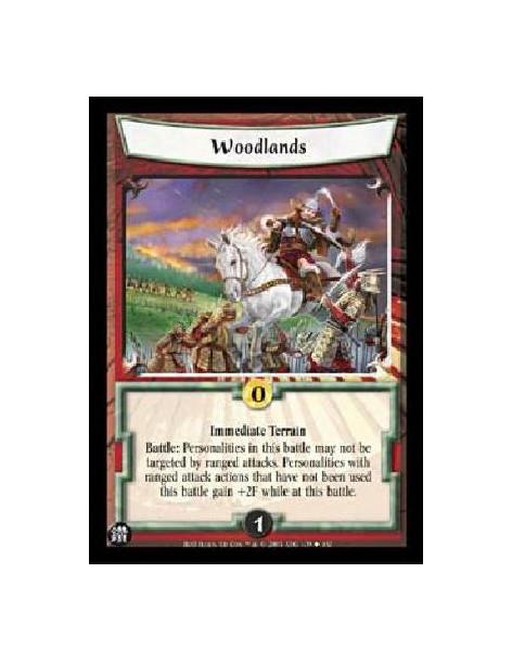 Woodlands  - Immediate TerrainBattle: Personalities in this battle may not be targeted by ranged attacks. Personalities with ran