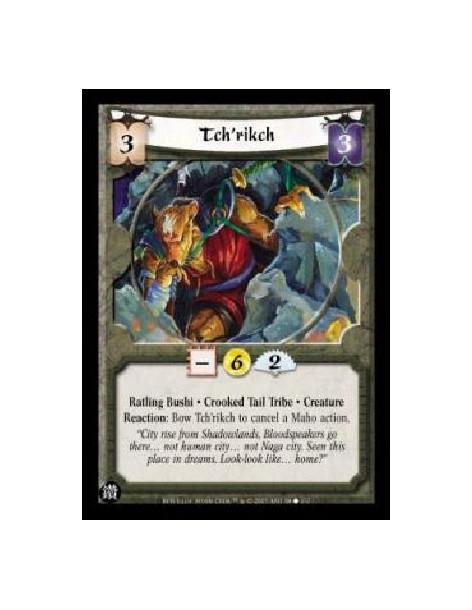 Tch'rikch  - Ratling Bushi · Crooked Tail Tribe · CreatureReaction: Bow Tch'rikch to cancel a Maho action.