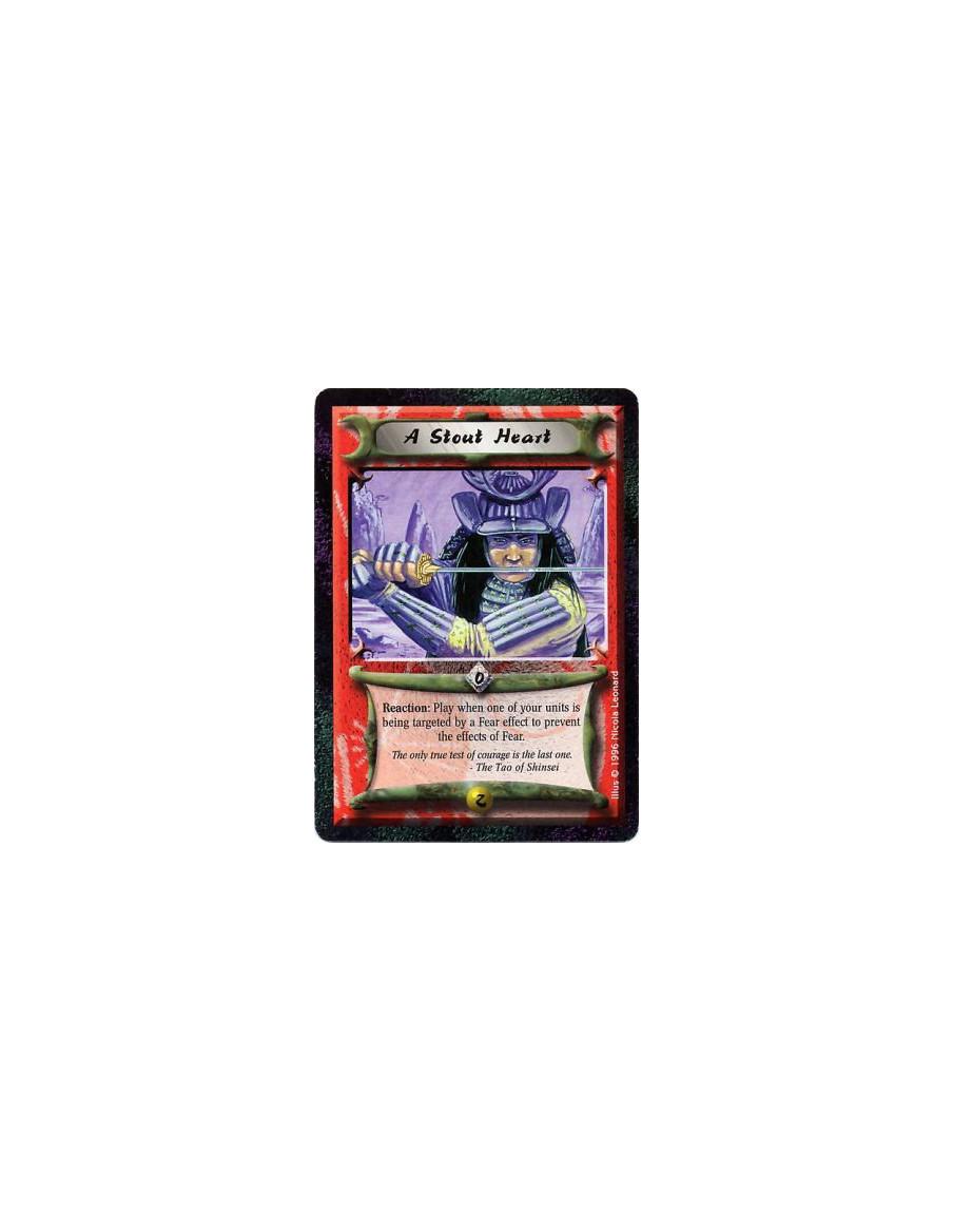 A Stout Heart  - Reaction: Before a Fear effect resolves targeting your unit: Negate it.