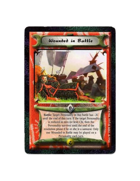 Wounded in Battle  - Battle: Target a Personality who has not been targeted by a copy of this action this turn: Until the battle