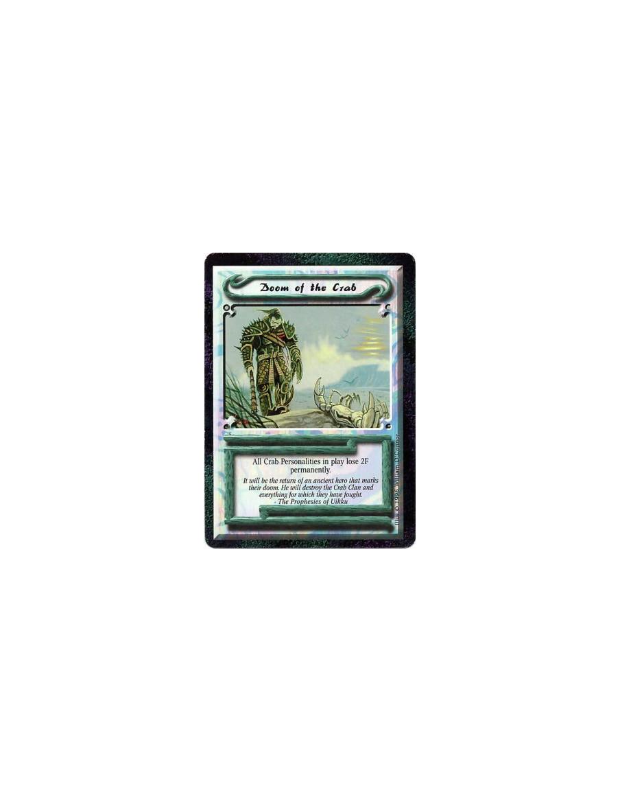 Doom of the Crab  - Doom • UniquePermanently give all Crab Clan Personalities -2F.