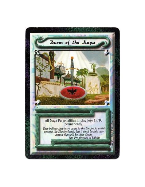 Doom of the Naga  - Doom • UniquePermanently give all Naga Personalities -1F/-1C.