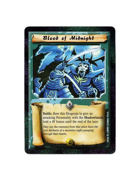 Garegosu no Bakemono  - Shadowlands • Nonhuman  After this card enters play: Lose 5 Honor.  Fear Battle: Fear 2.   Fear Battle: