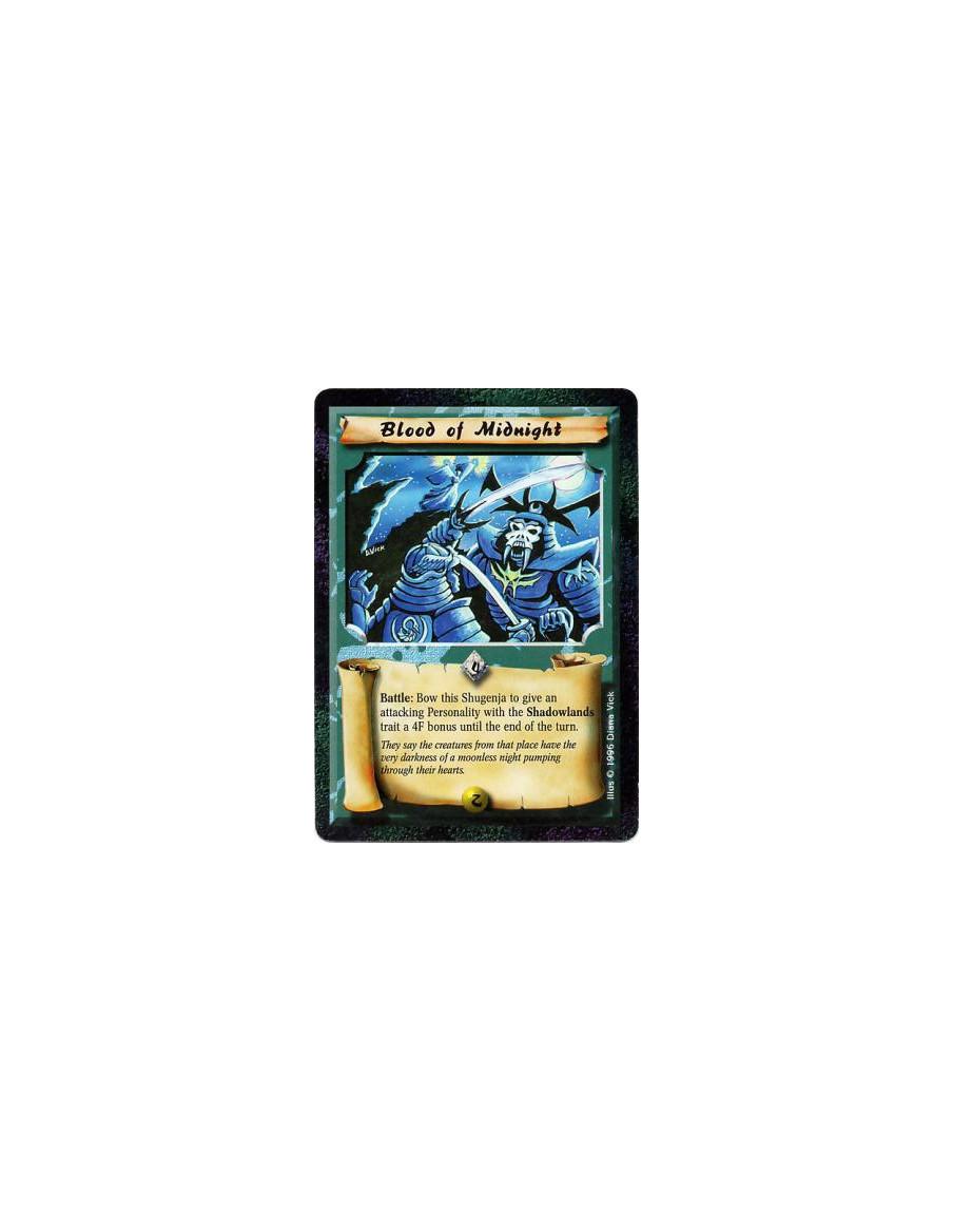 Garegosu no Bakemono  - Shadowlands • Nonhuman  After this card enters play: Lose 5 Honor.  Fear Battle: Fear 2.   Fear Battle: 