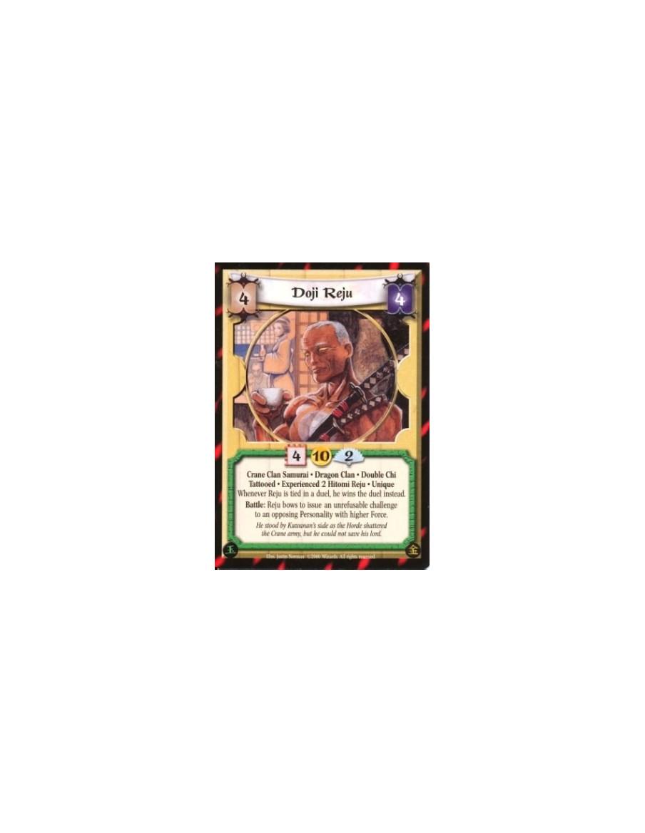 Kakita Kaiten Exp  - Crane Clan Samurai . Experienced . Unique Battle: Once per battle, Kaiten gains a Force bonus equal to his 