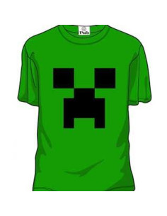 Camiseta Creeper. Minecraft  - 