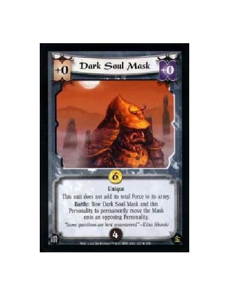 Dark Soul Mask FOIL  - Unique This unit does not add its total Force to its army. Battle: Bow Dark Soul Mask and this Personalit