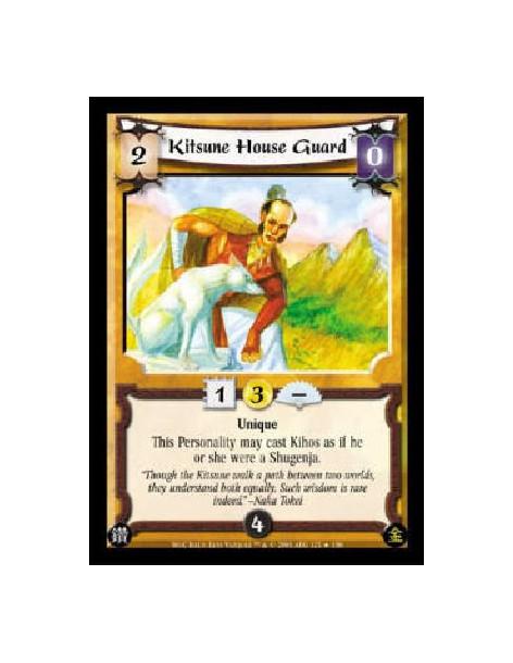 Kitsune House Guard FOIL  - Unique This Personality may cast Kihos as if he or she were a Shugenja. 