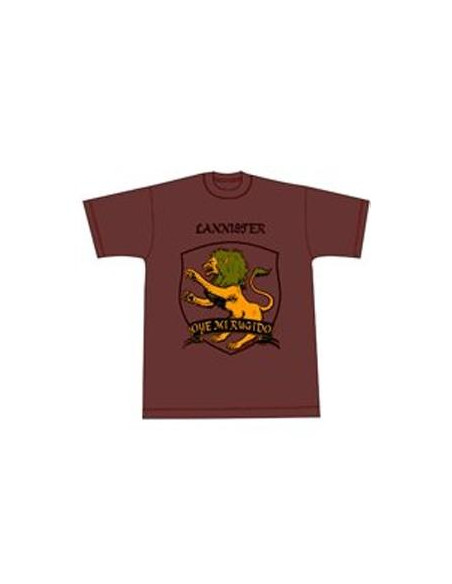 Camiseta Oficial Lannister Oye mi rugido. Juego de Tronos (Chico / Chica)  - 