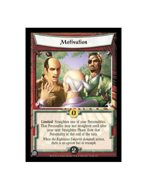 Motivation FOIL  - Limited: Straighten one of your Personalites. That Personality may not straighten until after your next Strai