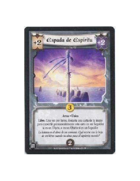 Sword of Spirit  - Weapon · Unique   Open: Once per turn, discard a card from your hand   to permanently change this card into a