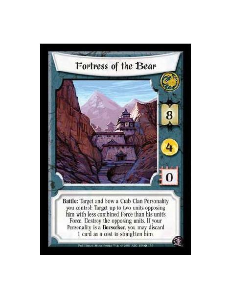 Fortress of the Bear (Language Spanish)  - Battle: Target and bow a Crab Personality you control: Target up to two units opposin