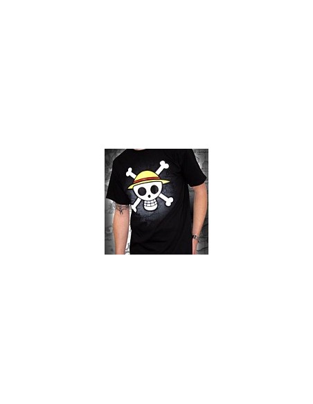 Camiseta One Piece Skull with map