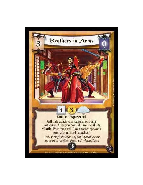 Brothers in Arms Exp  - Unique · Experienced. Can only attach to a Samurai. Your Brothers in Arms have the ability, "Battle: Bow