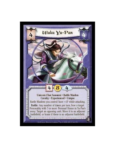 Utaku Yu-Pan Exp  - Unicorn Clan · Samurai · Battle Maiden · Cavalry · Experienced · Unique. Your Battle Maidens have +1F while