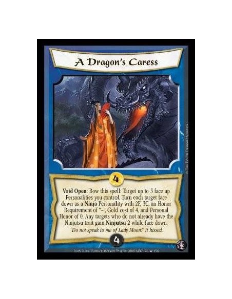 A Dragon's Caress FOIL