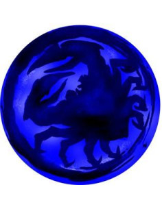 Crab Clan Badge v2  - Chapa con el mon del Clan en Azul