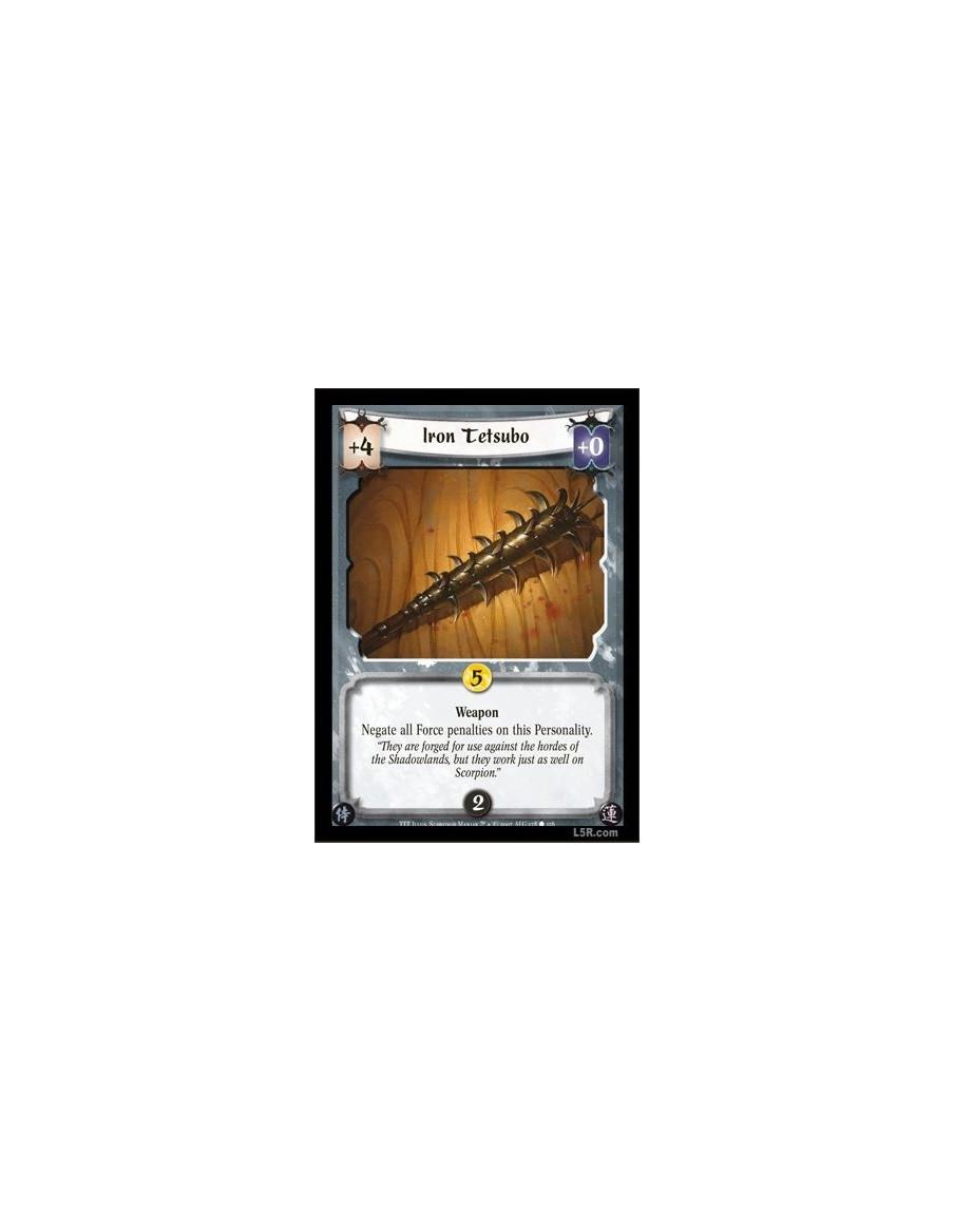 Iron Tetsubo  - Weapon. Negate all Force penalties on this Personality