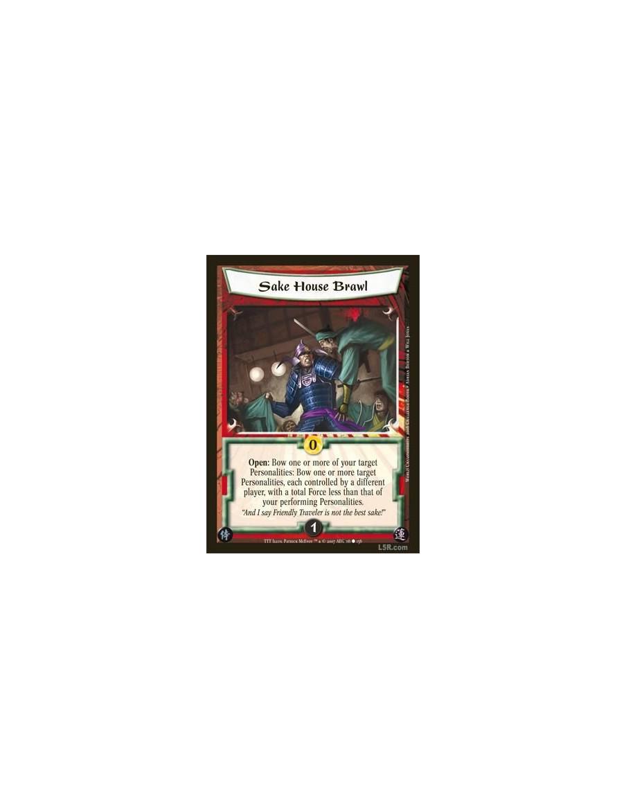 Sake House Brawl  - Open: Bow one or more of your target Personalities: Bow one or more target Personalities, each controlled by