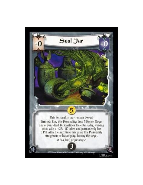Soul Jar FOIL  - This Personality may remain bowed. Limited: Bow this Personality: Lose 3 Honor. Target one of your dead Persona