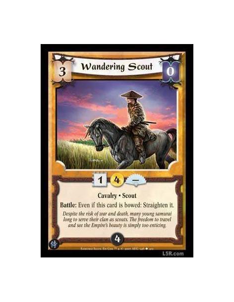 Wandering Scout FOIL  - Cavalry · Scout Battle : Even if this card is bowed: Straighten it.