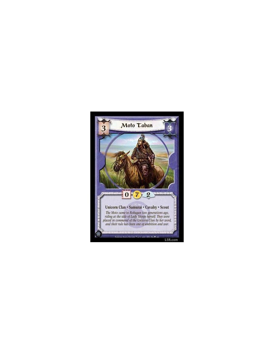 Moto Taban FOIL  - Unicorn Clan · Samurai · Cavalry · Scout