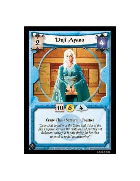 Doji Ayano  - Crane Clan · Samurai · Courtier