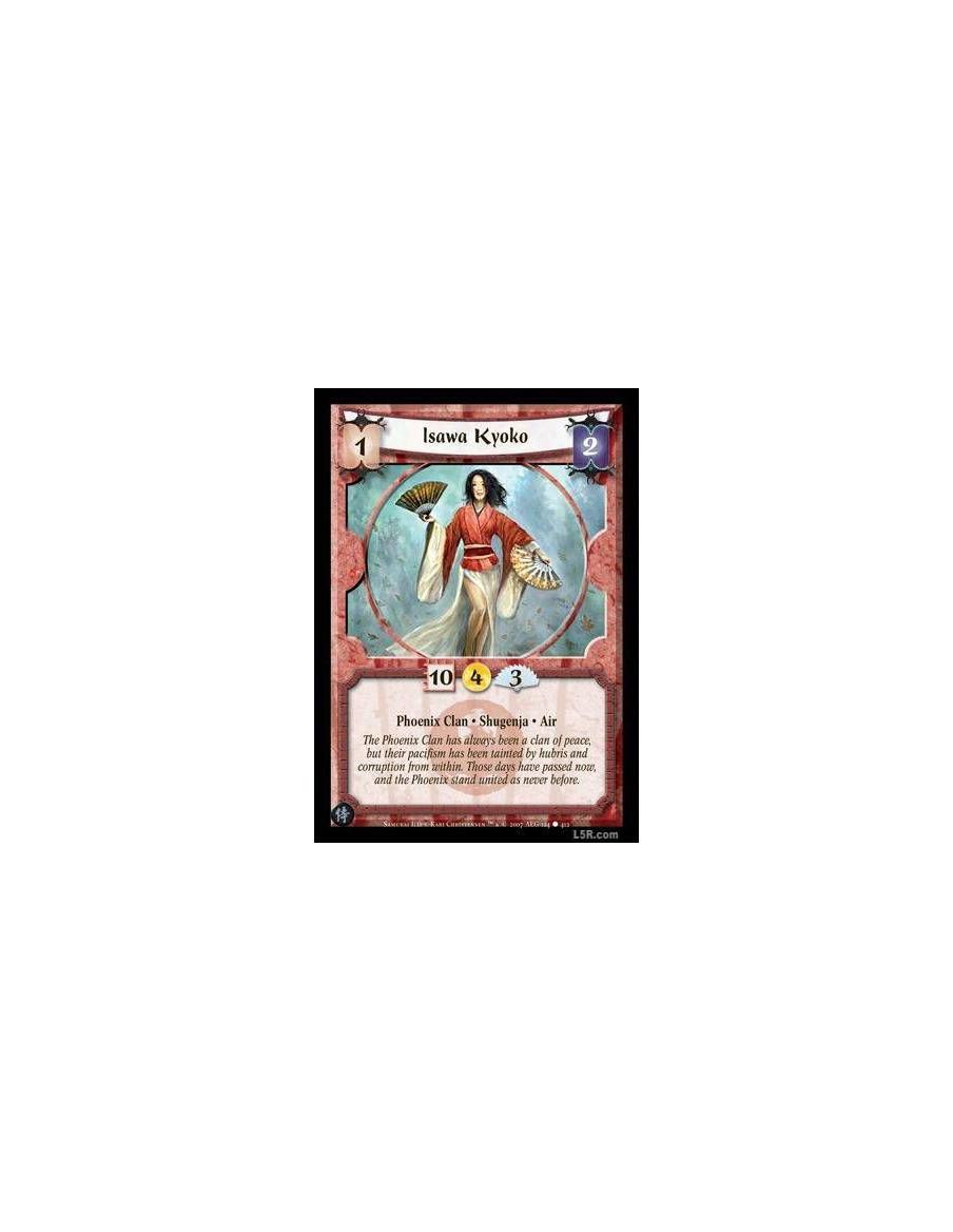 Isawa Kyoko  - Phoenix Clan · Shugenja · Air.