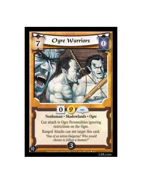 Ogre Warriors  - Nonhuman · Shadowlands · Ogre Can attach to Ogre Personalities ignoring restrictions on the Ogre.Ranged Attacks