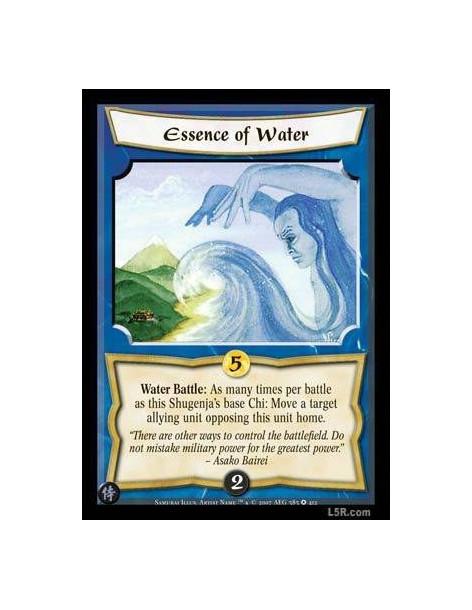 Essence of Water  - Water Battle : As many times per battle as this Shugenja's base Chi: Move a target allying unit opposing thi