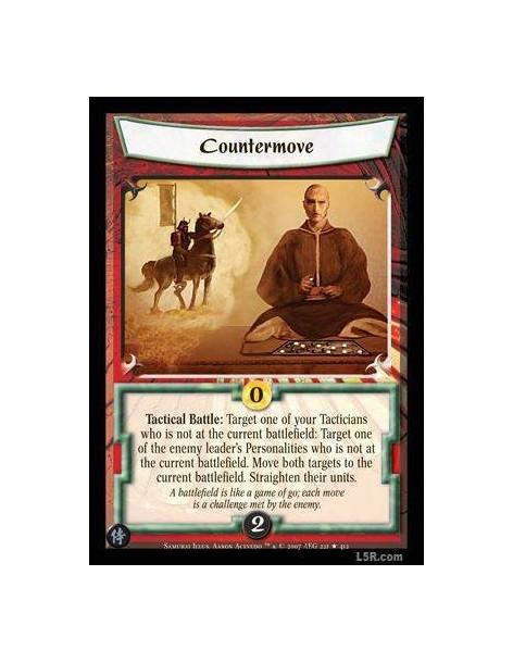 Countermove FOIL  - Tacticial Battle : Target one of your Tacticians who is not at the current battlefield: Target one of the en