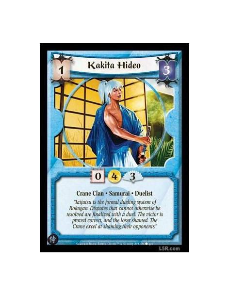 Kakita Hideo FOIL  - Crane Clan · Samurai · Duelist.