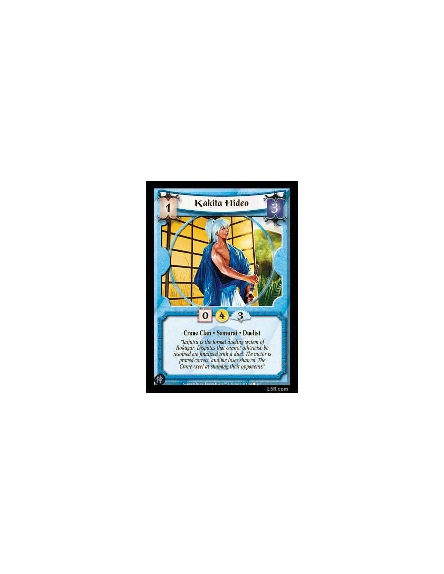 Kakita Hideo FOIL  - Crane Clan · Samurai · Duelist.
