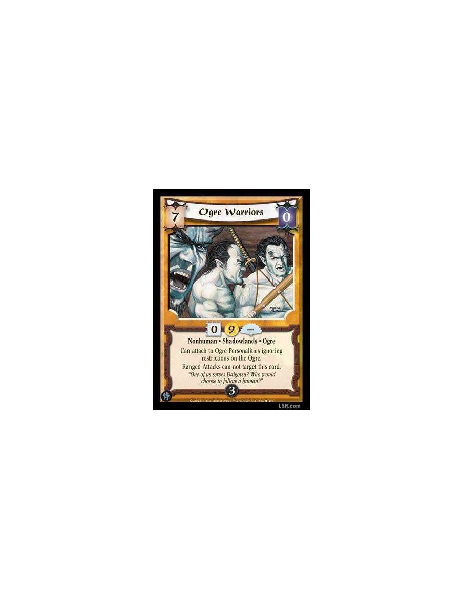 Ogre Warriors (Formato Celestial)  - Nonhuman · Shadowlands · Ogre Can attach to Ogre Personalities ignoring restrictions on the