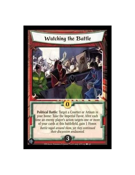 Watching the Battle  - Political Battle: Target a Courtier or Artisan in your home: Take the Imperial Favor. After each time an
