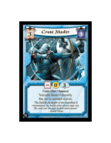 Crane Master  - Crane Clan • Samurai  Venerable Master Personality.  May not be included in decks.