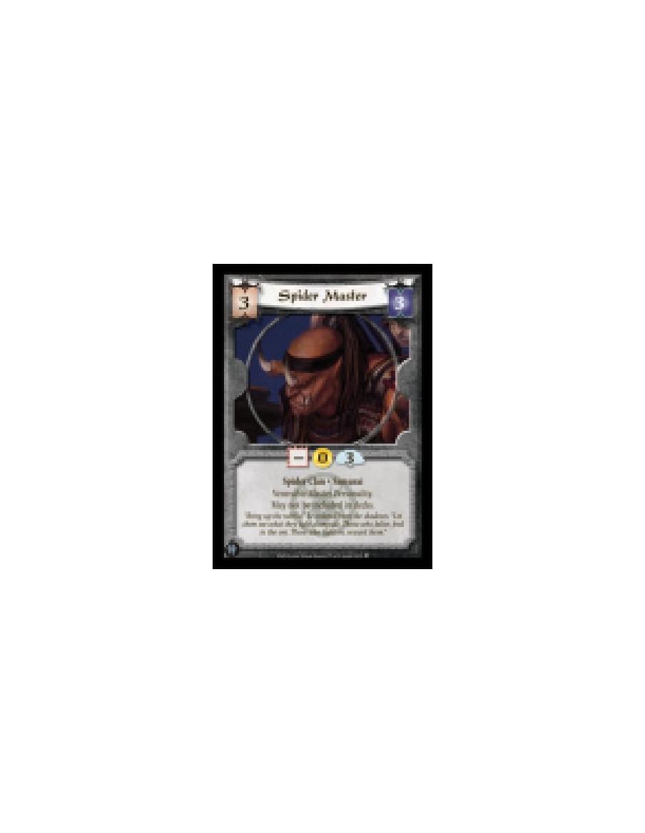 Spider Master  - Spider Clan • Samurai  Venerable Master Personality.  May not be included in decks.