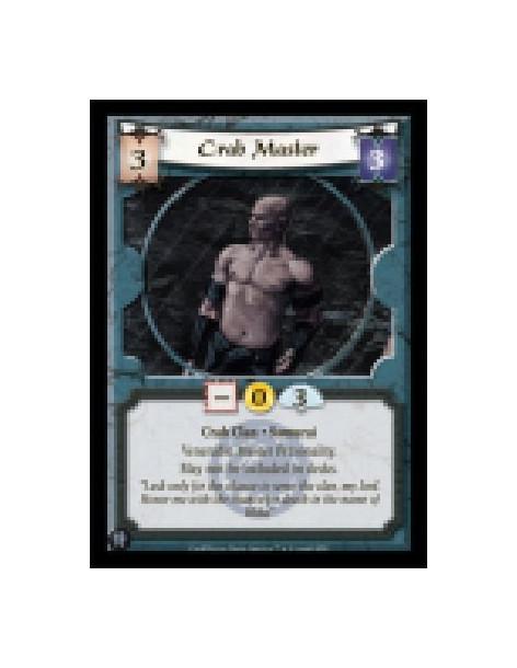 Crab Master  - Crab Clan • Samurai  Venerable Master Personality.  May not be included in decks.