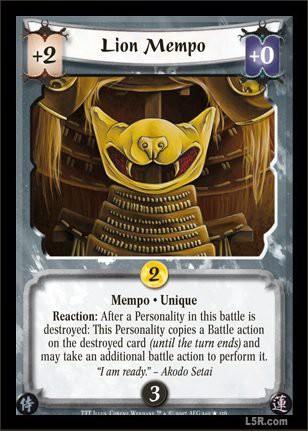 Lion Mempo FOIL