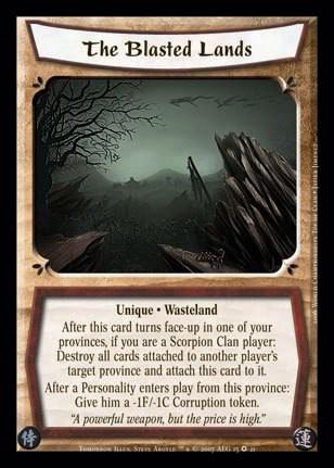 The Blasted Lands FOIL