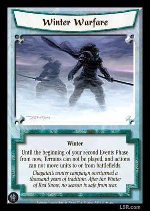 Winter Warfare FOIL