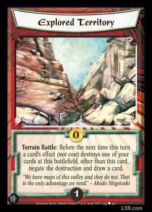Explored Territory FOIL