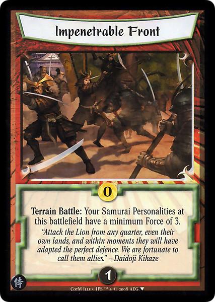 Impenetrable Front