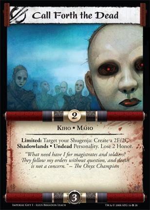 Call for the death