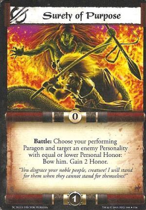 Surarety of Purpose