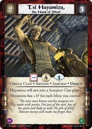 Tsi Hayamizu, the Hand of Steel FOIL