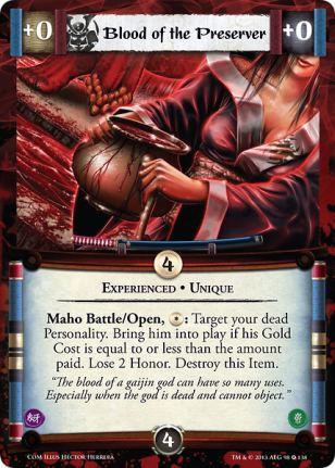 Blood of the Preserver Exp