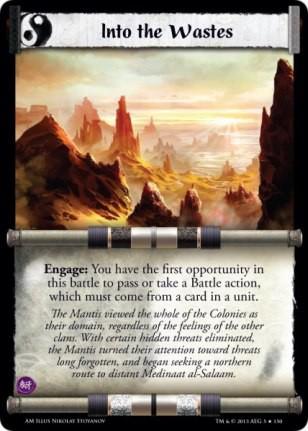 Into the wasts foil